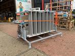 Online veiling: Aluminium Steiger op Stalen Bok, Doe-het-zelf en Bouw, Steigers, Gebruikt