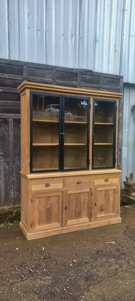 vitrinekast VINTRATA, Huis en Inrichting, Kasten | Vitrinekasten, 25 tot 50 cm, Met lade(s), Met deur(en), Met plank(en), Nieuw