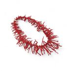 Koraal - Zilver - Halsketting - ambachtelijke productie, Antiek en Kunst