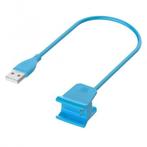 USB-lader adapter voor Fitbit Alta HR Blauw (Data kabels), Verzenden