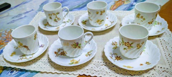 Richard Ginori - Service à café pour 6 personnes (12) -, Antiquités & Art, Antiquités | Verre & Cristal