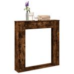 vidaXL Haardombouw 100x20x100 cm bewerkt hout gerookt, Huis en Inrichting, Kachels, Verzenden, Nieuw