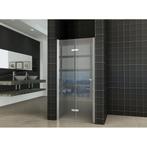 BWS Vouwbare Nisdeur Links 90x202 cm 8mm NANO Harmonica Deur, Ophalen of Verzenden, Nieuw, Douche