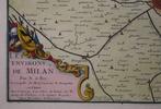 Italië - Milan; De Fer - Les Environs de Milan - 1701-1720