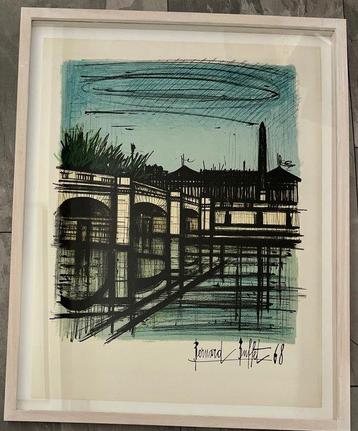 Bernard Buffet (1928-1999) - Place de la Concorde beschikbaar voor biedingen