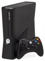 Xbox 360 Slim 250GB-Zwart (Xbox 360) Gebruikt, Games en Spelcomputers, Ophalen of Verzenden, Nieuw