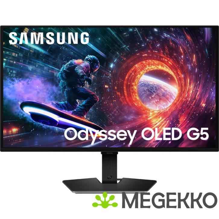 Samsung Odyssey G5 LS27FG502SUXEN 27  QHD 180Hz OLED Gaming, Computers en Software, Overige Computers en Software, Nieuw, Verzenden