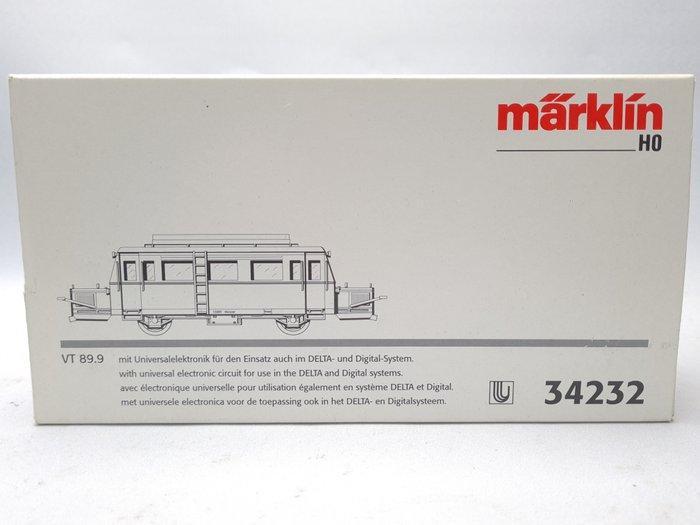 Märklin H0 - 34232 - Rame automotrice (1) - VT 89.9 Railbus, Hobby & Loisirs créatifs, Trains miniatures | HO