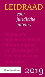 Leidraad voor juridische auteurs, Nieuw, Nederlands, Verzenden