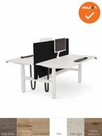 Duo bureau - elektrisch zit-sta verstelbaar - maat en kleur, Ophalen of Verzenden, Bureau