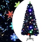 vidaXL Kerstboom met LED-sneeuwvlokken 150 cm glasvezel, Verzenden, Nieuw