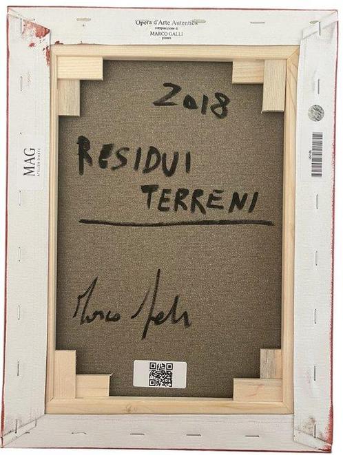 Marco Galli (1975) - Residui terreni, Antiek en Kunst, Kunst | Schilderijen | Modern