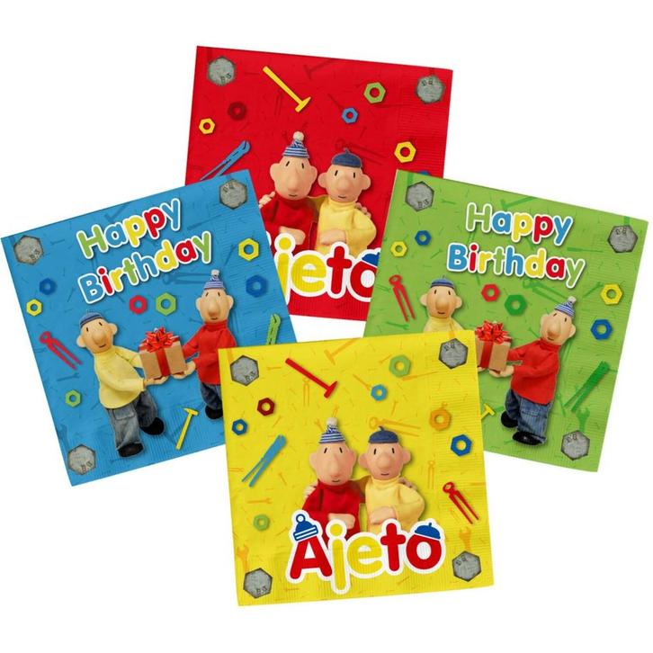 Buurman & Buurman Servetten Papier 33cm 20st, Hobby en Vrije tijd, Feestartikelen, Nieuw, Verzenden