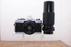 Minolta XG -1 + MD Rokkor 1,7/50mm + Vivitar 4,5/70-210mm, Audio, Tv en Foto, Nieuw