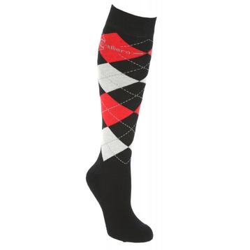 Mi-bas brescia, t.40-42 darkblue/hibiscus-red - kerbl, Neuf