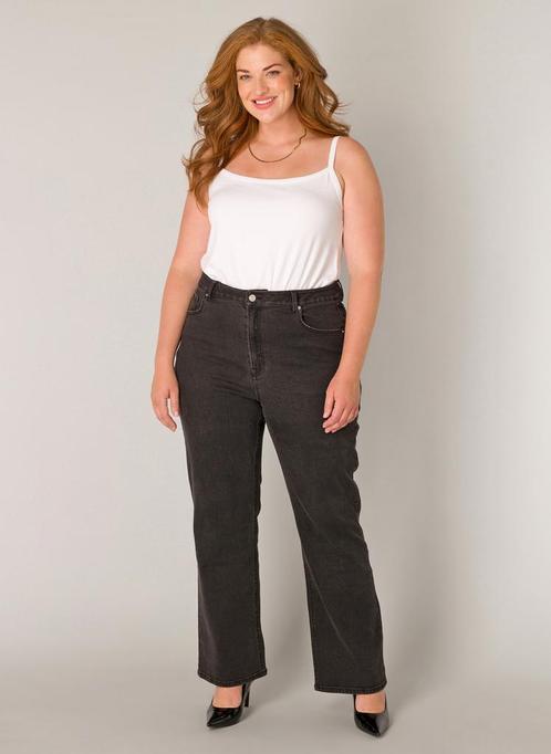 Base Level Curvy broek AmyliaX-0(44)Maat 42/44 (L), Kleding | Dames, Spijkerbroeken en Jeans, Overige kleuren, Nieuw, Verzenden