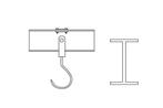 L-10311110000 BARRE IPE 80/46 GALVANISEE 1790 MM/LNG, Verzenden, Autres types