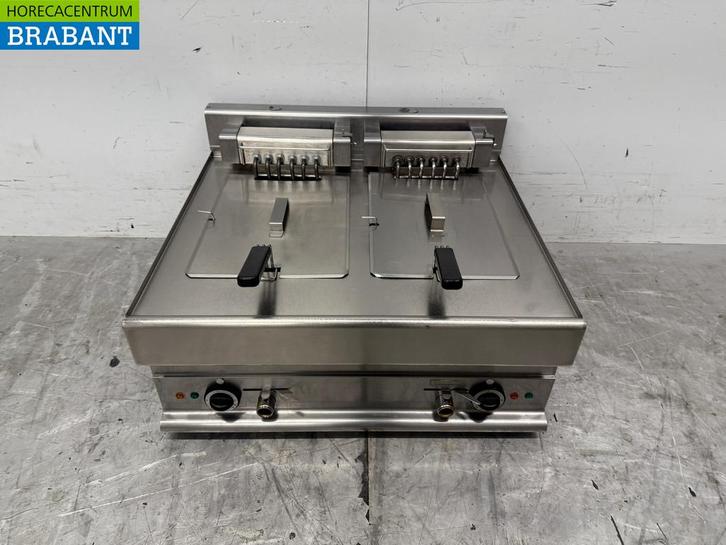 Friteuse double modulaire en acier inoxydable 2 x 10 litres, Zakelijke goederen, Horeca | Overige, Verzenden