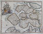 Pays-Bas, Carte - Zélande; Halma - Zeeland - 1725, Livres