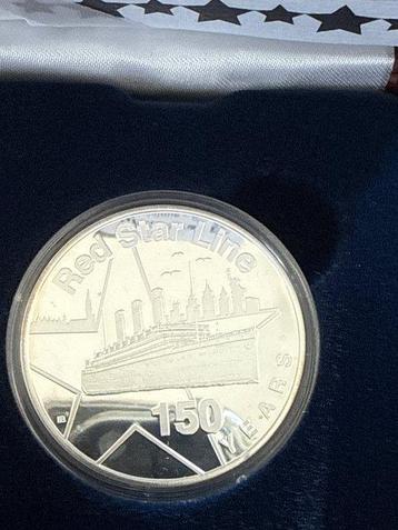 België. 20 Euro 2022 150 jaar Red Star Line Proof (Zonder
