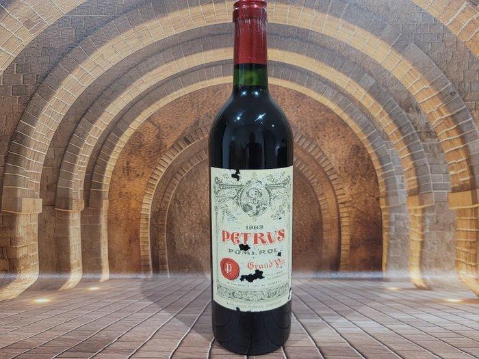 1983 Petrus - Pomerol - 1 Fles (0,75 liter), Verzamelen, Wijnen