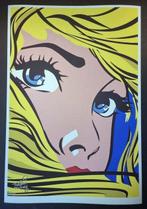 Tushikuni - Pin-up hair in the wind, Antiek en Kunst