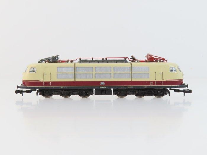Trix N - 16341 - Elektrische locomotief (1) - BR 103.2 - DB, Hobby en Vrije tijd, Modeltreinen | N-Spoor