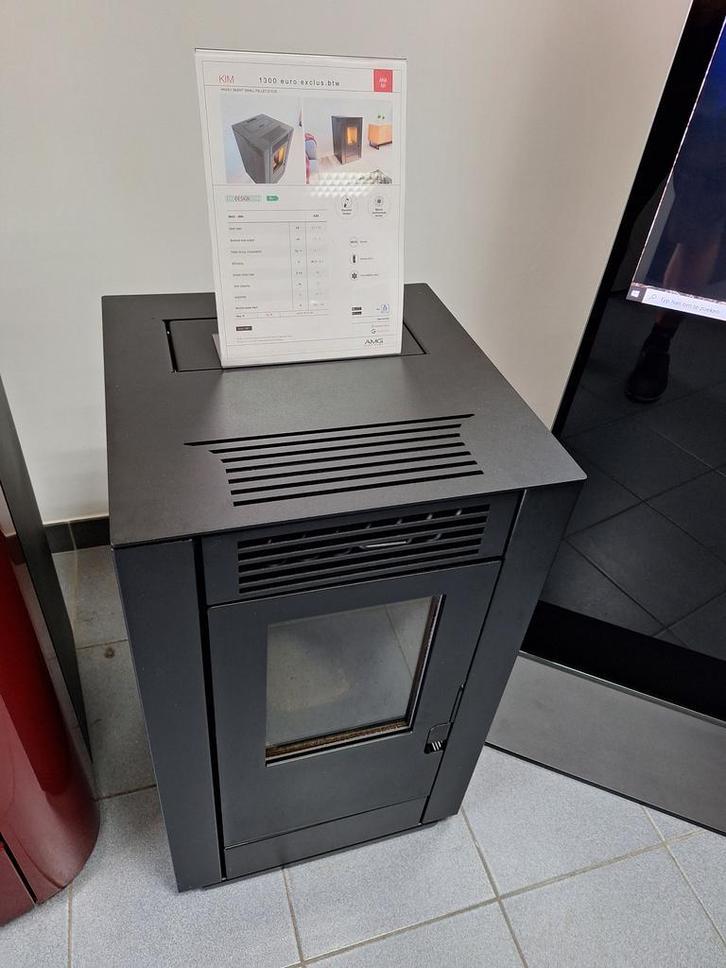 Budgetkachel Angeli KIM 8 kw, Huis en Inrichting, Kachels, Pelletkachel, Vrijstaand, Nieuw, Overige brandstoffen, Ophalen