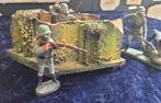 Lineol, Elastolin - Jouet Diorama scene de guerre: alerte, Nieuw