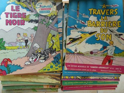 Samedi-Jeunesse - 25 Tijdschriften - Eerste druk - 1961/1964, Boeken, Stripverhalen