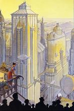 Schuiten, François - 1 Offset Print - Le Musée des Ombres -, Nieuw