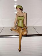 Statuette, Lady with lingerie - 28 cm - Résine