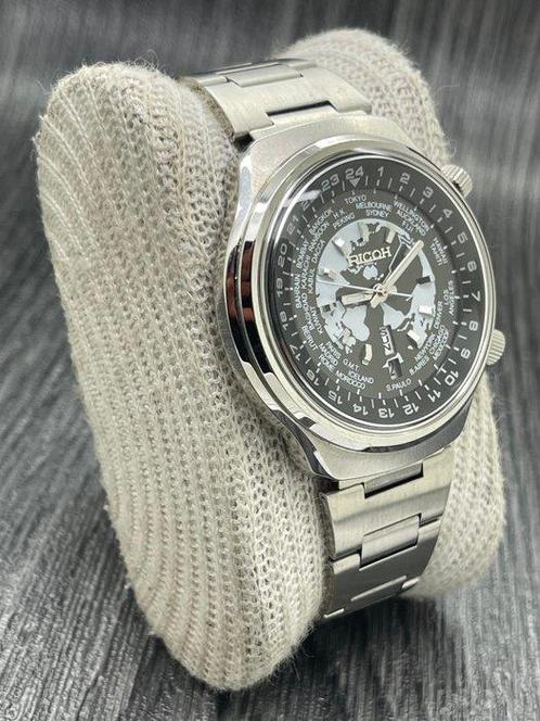 Ricoh - World Timer - Sans Prix de Réserve - Homme -, Handtassen en Accessoires, Horloges | Heren