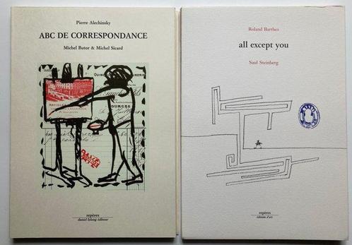 Roland Barthes & Pierre Alechinsky - Repères. All except you, Antiek en Kunst, Antiek | Boeken en Manuscripten