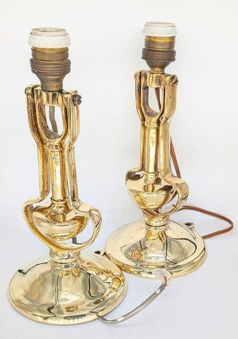 Lamp (2) - Messing, Antiek en Kunst, Curiosa en Brocante
