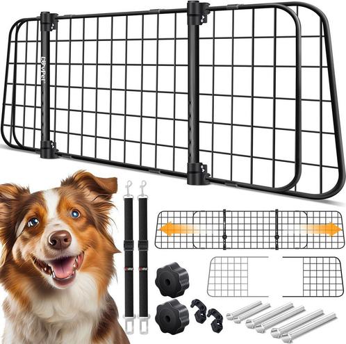 LovPet® Hondenrek Auto - Universeel - Bagagerek 30x91-153cm, Dieren en Toebehoren, Overige Dieren-accessoires, Verzenden