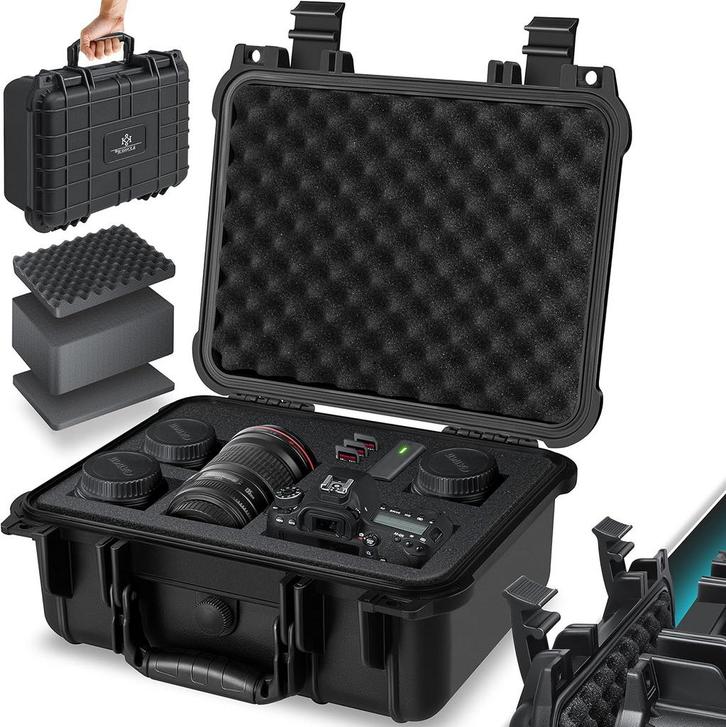 KESSER® Camerakoffer, uniseks aanpasbaar, waterdicht, univer, Doe-het-zelf en Bouw, Gereedschap | Overige machines, Verzenden