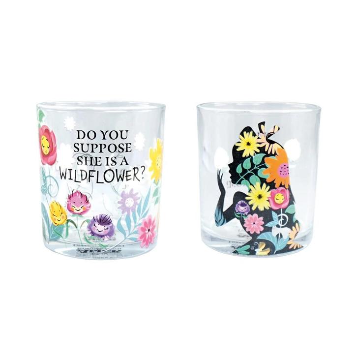 Disney Alice in Wonderland Set van 2 Glazen, Verzamelen, Disney, Ophalen of Verzenden
