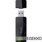 Trust NANGA USB 3.0 (3.1 Gen 1) Type-A Zwart, Informatique & Logiciels, Cartes réseau, Verzenden