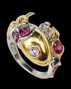 Tanzaniet - Zilver, Gouden Vis (Koi-karper): Overvloed,