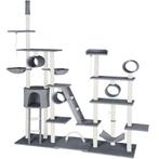 tectake Krabpaal Snooky 261cm - grijs, Dieren en Toebehoren, Verzenden, Nieuw