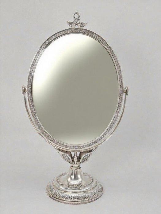 Pedro Durán - Tafelspiegel - Zilver - Spiegel in zilver, Antiek en Kunst, Antiek | Zilver en Goud