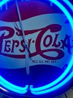 Lichtgevende horloge Pepsi Cola - Neonlichtbord - Plastic,