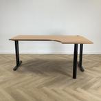 hoekbureau (rechts) met kabel doorvoer 180x120 cm, beuken -, Huis en Inrichting, Bureaus, Gebruikt, Bureau