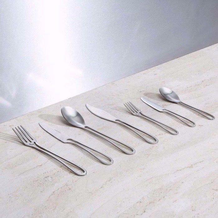 6 couverts - Maarten Baptist - Bestekset (42) - OUTLINE, Antiek en Kunst, Antiek | Meubels | Stoelen en Sofa's