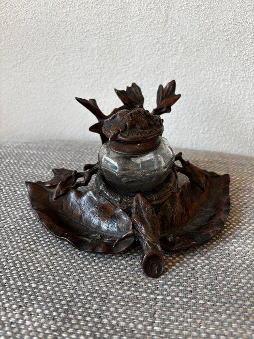 Inktpot - Tin, Antiek en Kunst, Curiosa en Brocante