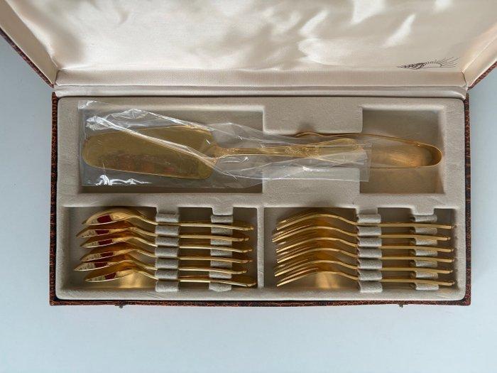 Solingen - Ménagère à dessert de prestige (14 pièces) – SBS, Antiquités & Art, Antiquités | Meubles | Tables