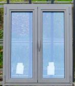 aluminium raam, chassis , venster 100 x 120 kwartsgrijs, 75 tot 150 cm, Raamkozijn, Ophalen of Verzenden, Inclusief glas