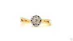 Ring - 18 karaat Geel goud -  0.34ct. tw. Diamant, Handtassen en Accessoires, Ringen, Nieuw