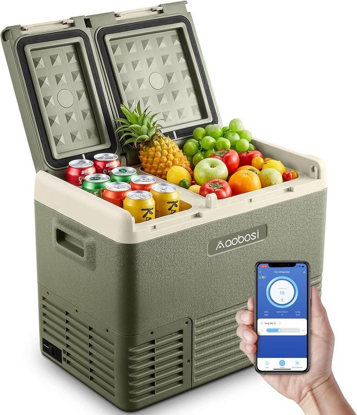 33L AAOBOSI Koelbox | Retour Deal | -43% Korting!, Caravans en Kamperen, Koelboxen, Koelbox, Nieuw, Compressor, Verzenden